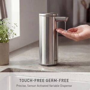simplehuman Silver Automatic Soap Dispenser